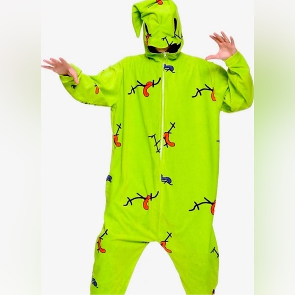 NEW! Disney Nightmare Before Christmas Oogie Boogie One Piece UnionSuit One Size - Picture 1 of 11